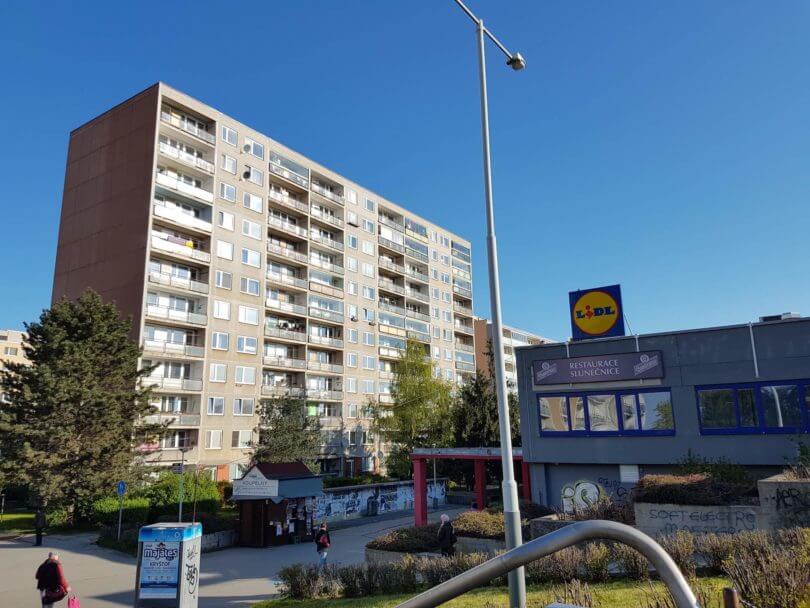 panelový dům, Lidl