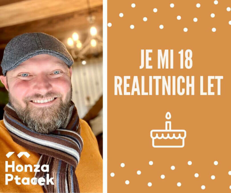 Honza Ptáček 18 realitních let